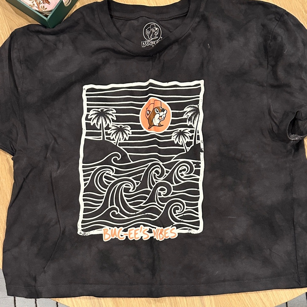 Bug-E's Vibes Black Crop Top